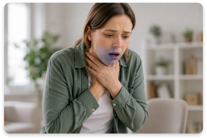 Recognize the Choking Emergency